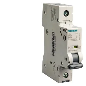 Siemens 5SY4113-7CV — 1-Pole MCB (DIN Rail)