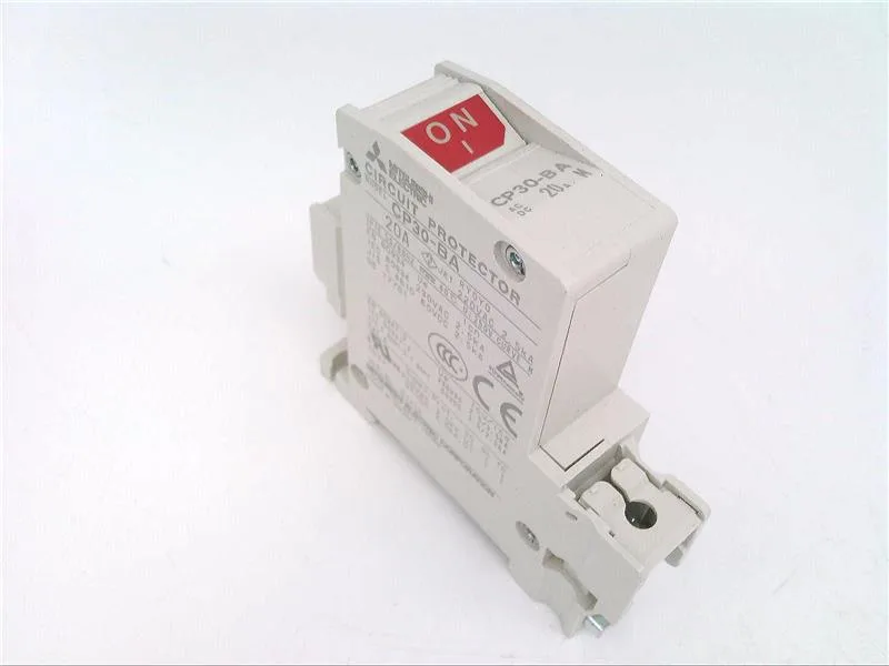 Mitsubishi Electric CP30-BA-1P-1M-20A — 1-Pole MCB (DIN Rail) (image 3)