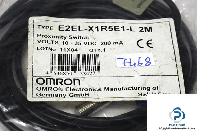 Omron E2EL-X1R5E1-L 2M — Proximity Sensors (image 3)