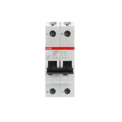 ABB S202MUC-K3 — 2-Pole MCB (DIN Rail) (image 2)