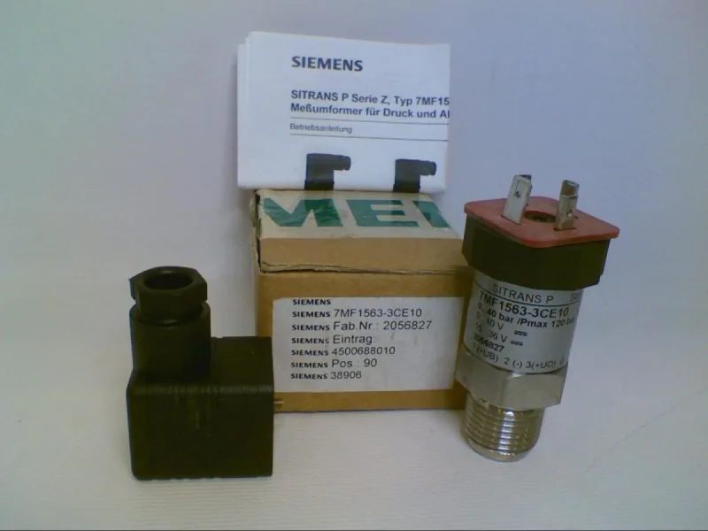 Siemens 7MF1563-3CE10 — Pressure Transmitters