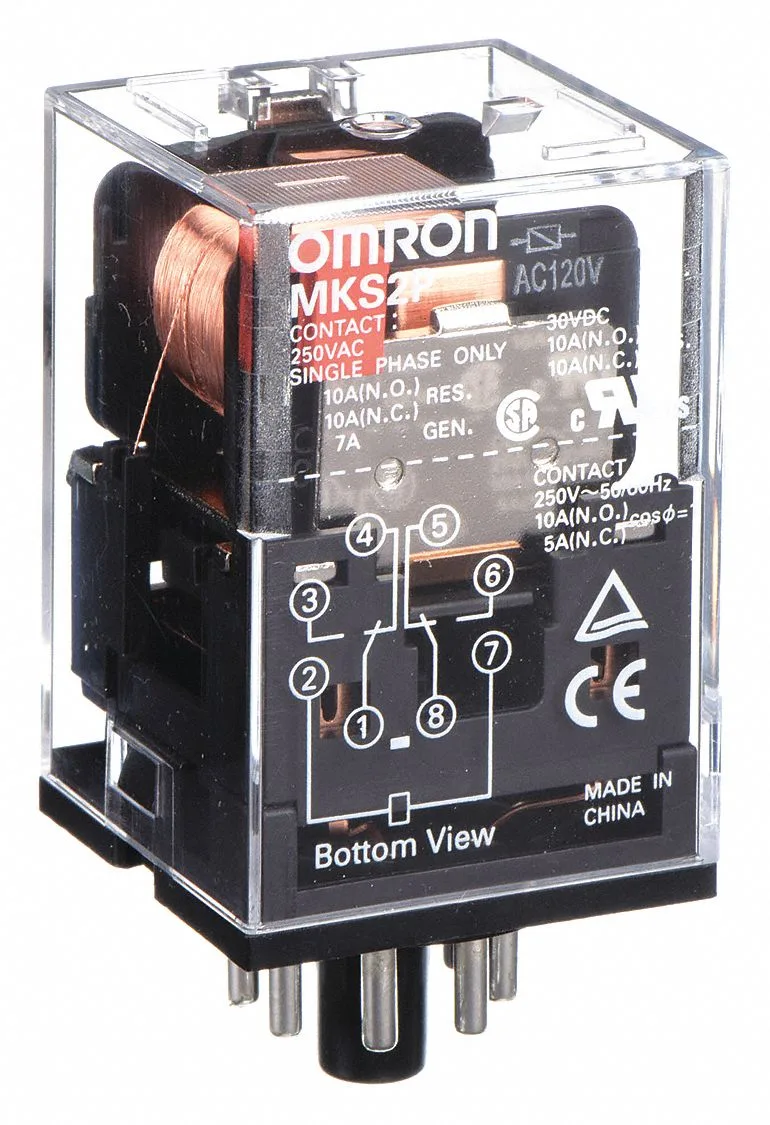 Omron MKS2PAC120 — General Purpose Relays (image 3)