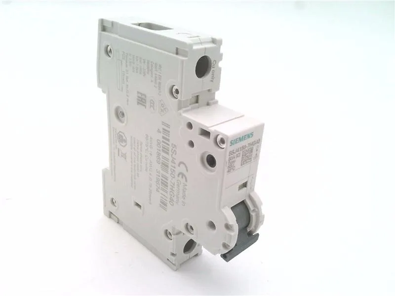 Siemens 5SJ4150-7HG40 — 1-Pole MCB (DIN Rail) (image 3)