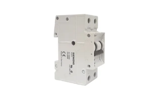 Siemens 5SX2204-8 — 2-Pole MCB (DIN Rail) (image 3)