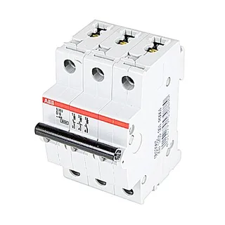 ABB S203-D6 — 3-Pole MCB (DIN Rail) (image 3)