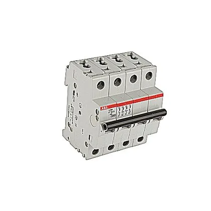 ABB S204-K10 — 4-Pole MCB (DIN Rail)