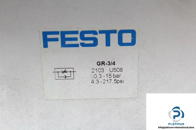 Festo GR-3/4 — Solenoid & Directional Valves (image 5)