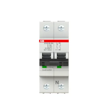 ABB ST201M-D13NA — 1-Pole MCB (DIN Rail) (image 2)