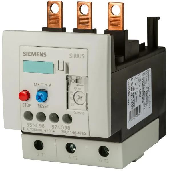 Siemens 3RU1146-4MB0 — Overload Relays