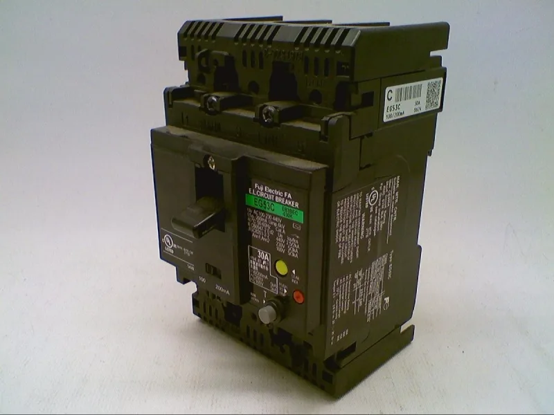 Fuji Electric EG53C/30-200MA — Residual Current Breakers (RCCB/RCBO)