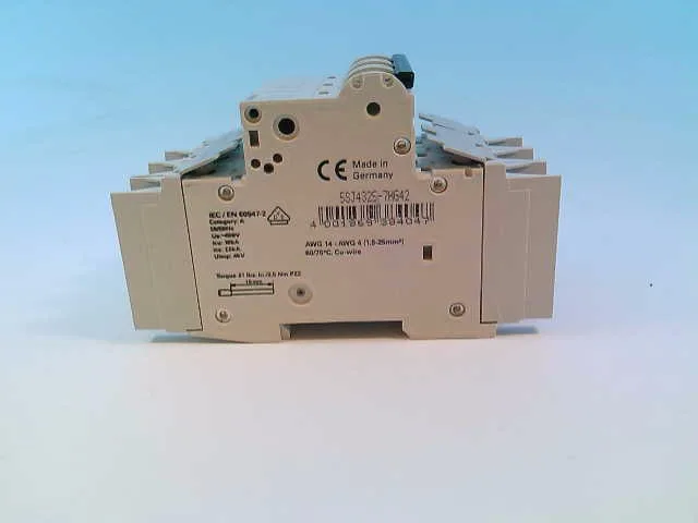 Siemens 5SJ4325-7HG42 — 3-Pole MCB (DIN Rail) (image 3)