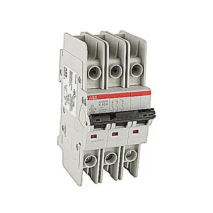 ABB SU203PR-K40 — 3-Pole MCB (DIN Rail) (image 2)