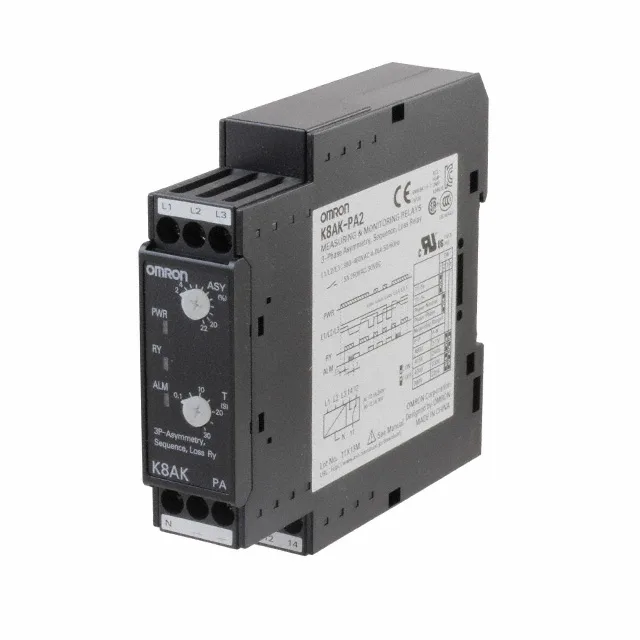 Omron K8AK-PA2 380/480VAC (image 2)