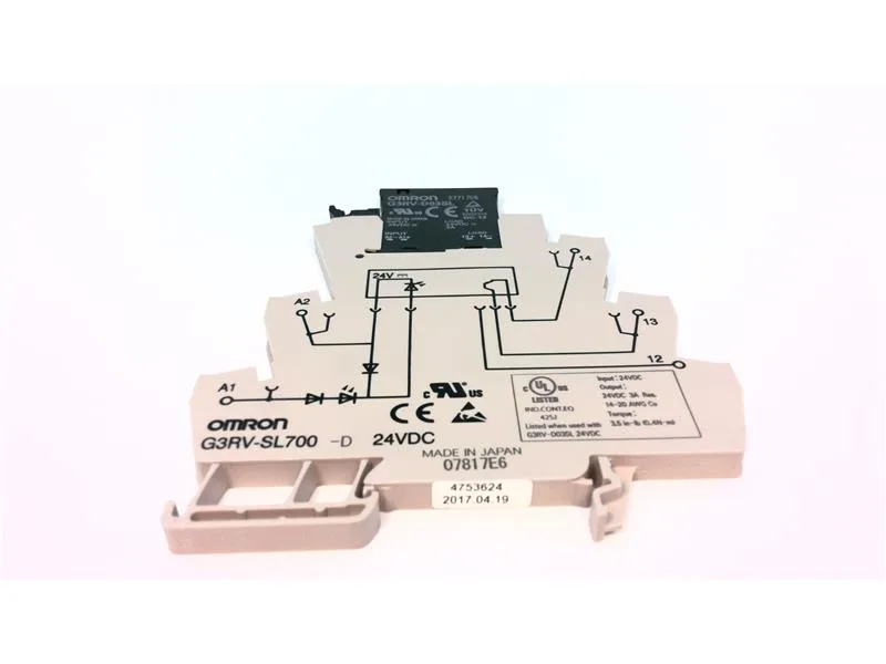 Omron G3RV-SL700-D DC24 — Solid State Relays (image 4)