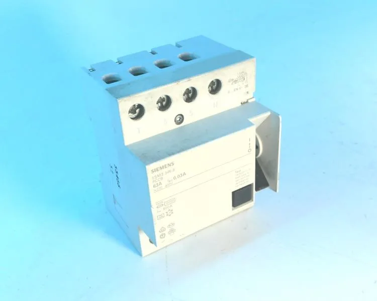 Siemens 5SM3346-6 — Residual Current Breakers (RCCB/RCBO)
