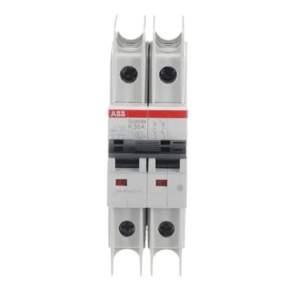 ABB SU202M-K35 — 2-Pole MCB (DIN Rail)