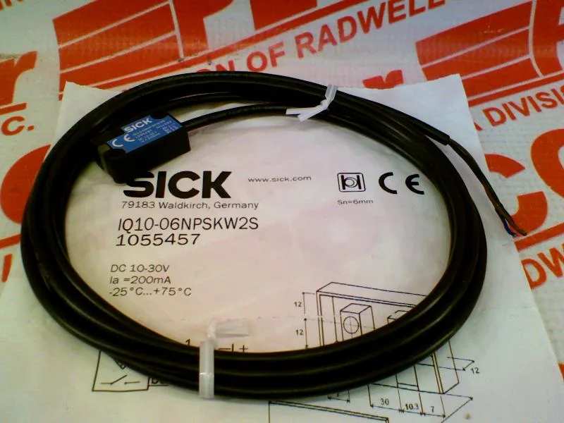 SICK IQ10-06NPSKW2S — Proximity Sensors (image 2)