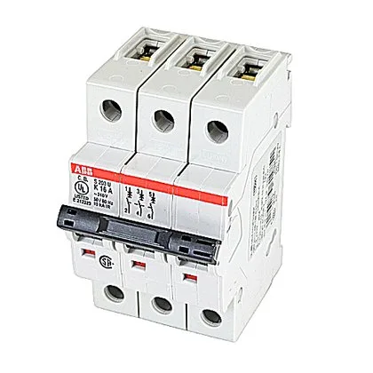 ABB S203U-K16 — 3-Pole MCB (DIN Rail) (image 5)