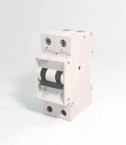 Siemens 5SX2203-5 — 2-Pole MCB (DIN Rail)