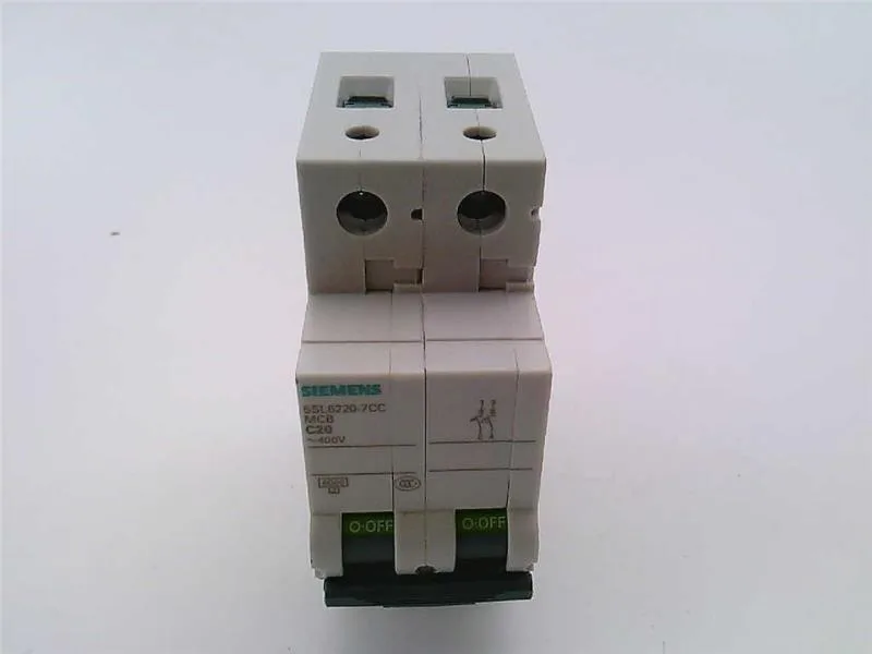 Siemens 5SL6220-7CC — 2-Pole MCB (DIN Rail) (image 2)