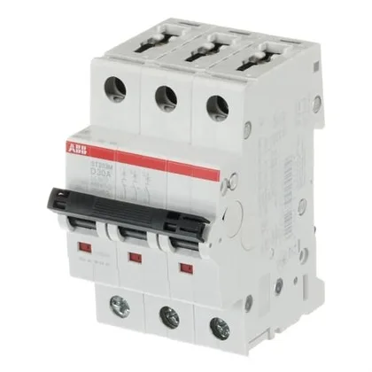ABB ST203M-D30 — 3-Pole MCB (DIN Rail)