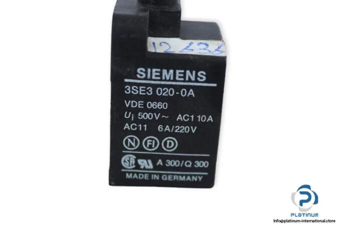 Siemens 3SE3020-0A — Limit Switches (image 4)