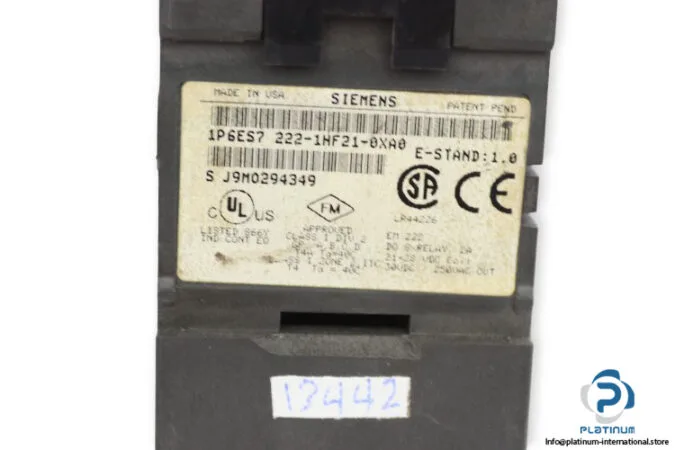 Siemens 6ES7222-1HF21-0XA0 — Digital Output Modules (image 5)