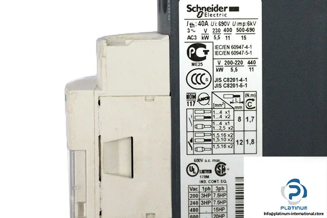 Schneider Electric LC1D258D7 (image 5)
