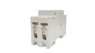 Siemens 5SX2206-8 — 2-Pole MCB (DIN Rail) (image 4)