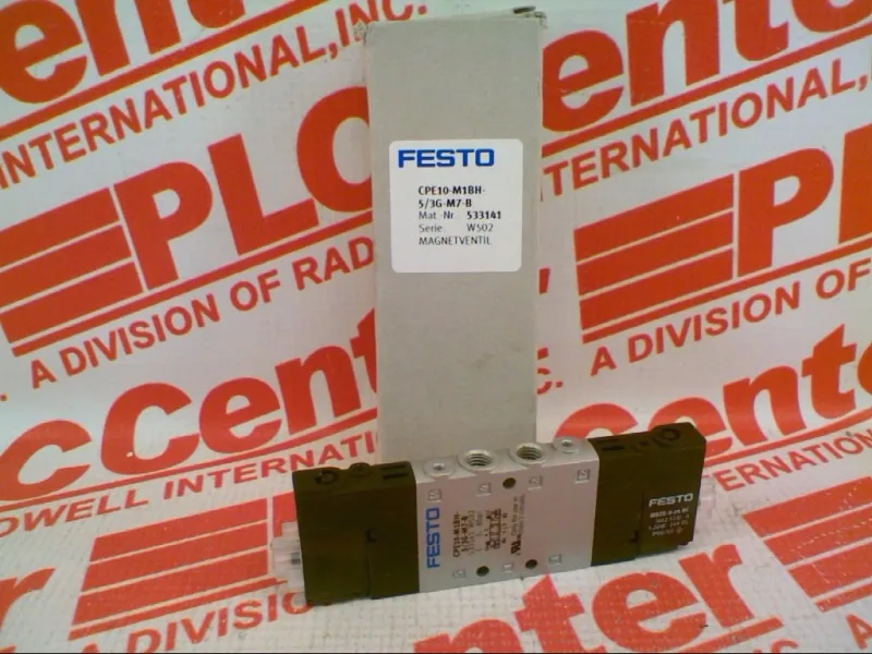 Festo CPE10-M1BH-5/3G-M7-B — Solenoid & Directional Valves (image 2)