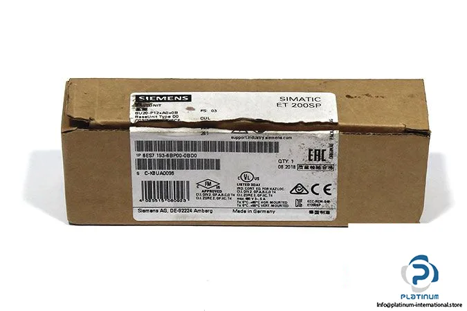 Siemens 6ES7193-6BP00-0BD0 — PLC I/O & Expansion Modules (image 3)