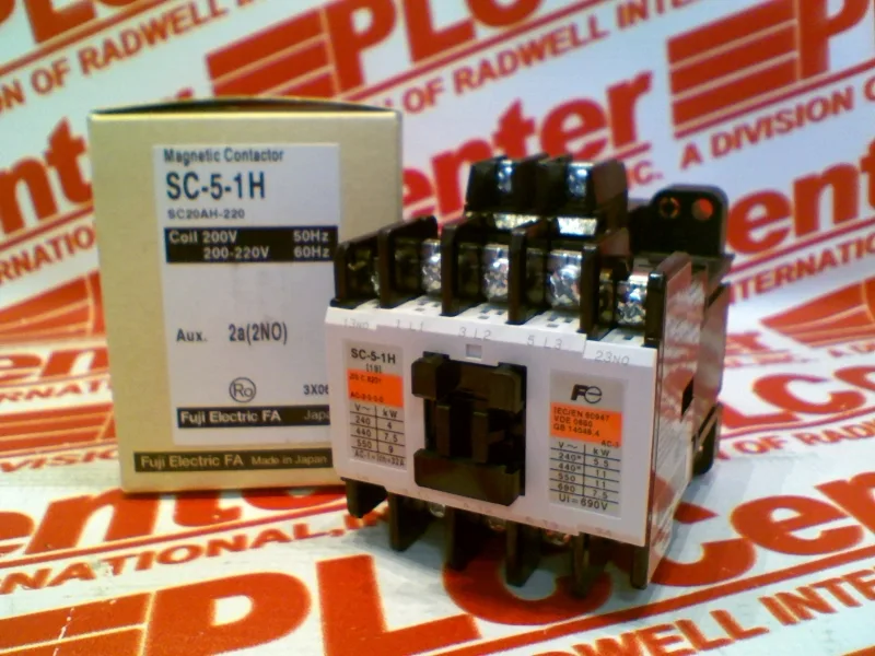 Fuji Electric SC-5-1H AC200V 2A — Contactors (image 5)