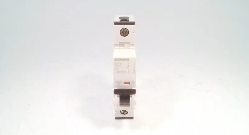 Siemens 5SY4102-7KK11 — 1-Pole MCB (DIN Rail) (image 3)