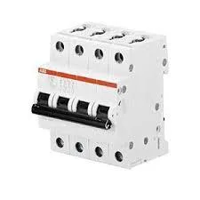 ABB S204-K10 — 4-Pole MCB (DIN Rail) (image 2)