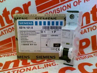 Siemens 5SY4101-8 — 1-Pole MCB (DIN Rail) (image 3)