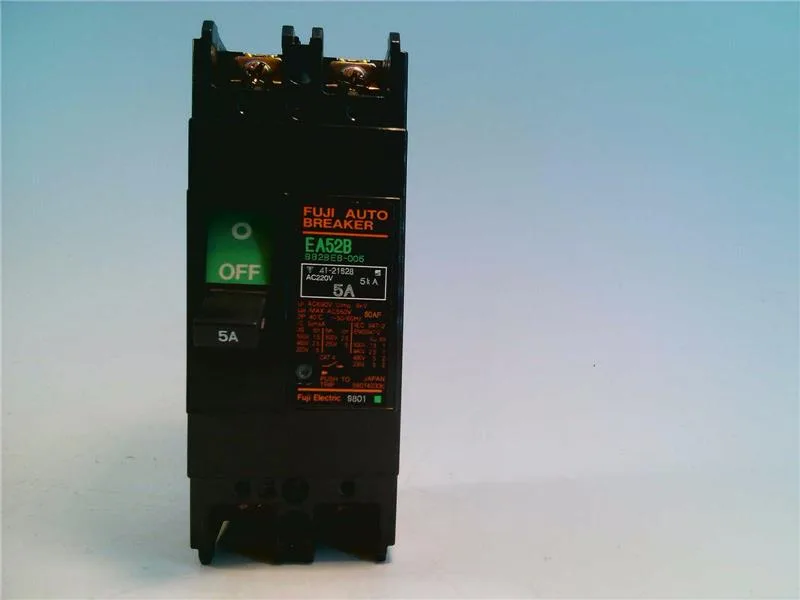 Fuji Electric EA52B/5 — Molded Case Circuit Breakers (MCCB) (image 3)
