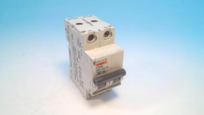 Schneider Electric C60N-2P-20A-C — 2-Pole MCB (DIN Rail) (image 5)