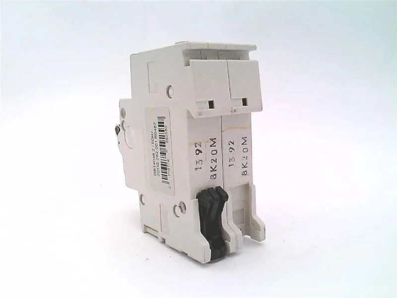 ABB S202P-K20 — 2-Pole MCB (DIN Rail) (image 2)