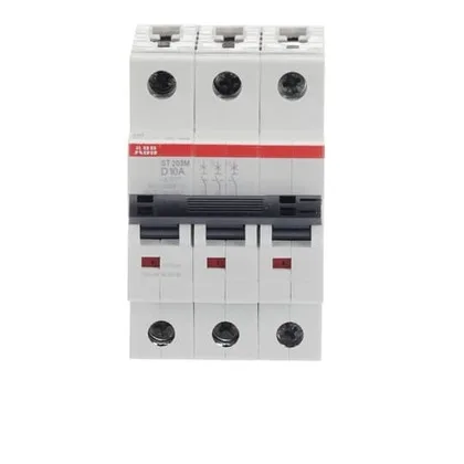 ABB ST203M-D10 — 3-Pole MCB (DIN Rail) (image 2)