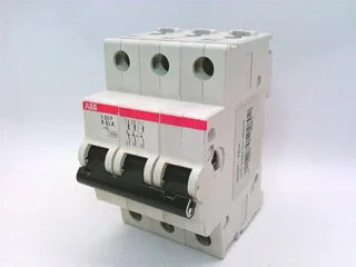 ABB S203P-K63 — 3-Pole MCB (DIN Rail)