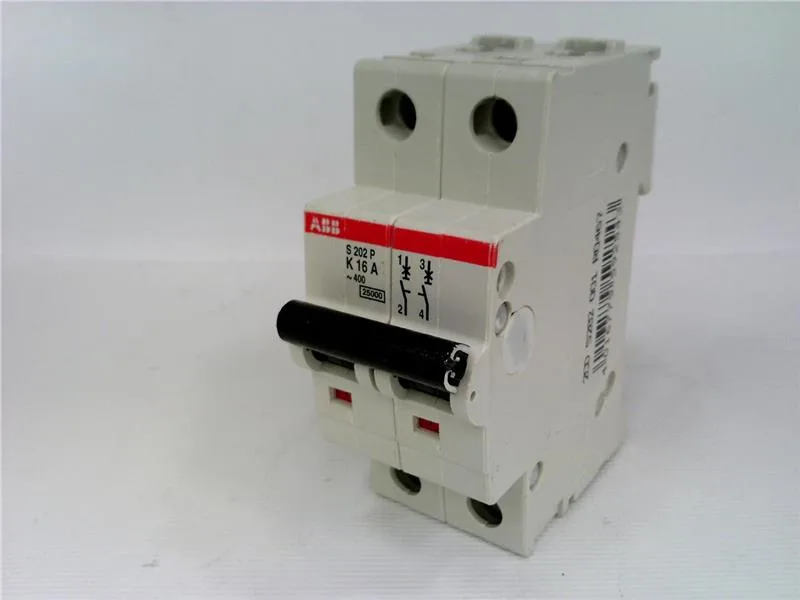 ABB S202P-K16 — 2-Pole MCB (DIN Rail) (image 2)