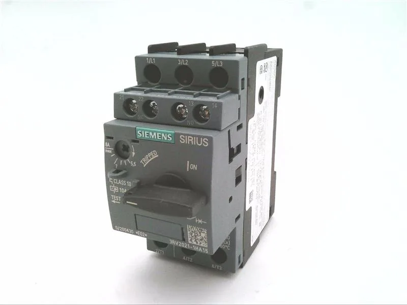 Siemens 3RV2021-1HA15 — Motor Protection Circuit Breakers (MPCB)