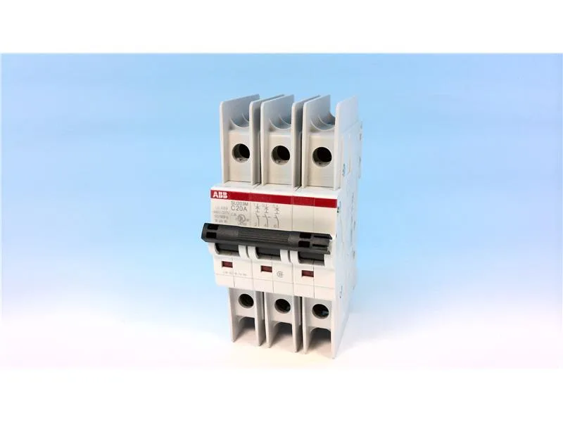 ABB SU203M-C20 — 3-Pole MCB (DIN Rail) (image 5)