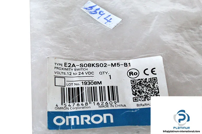Omron E2AS08KS02M5B1 — Proximity Sensors (image 3)