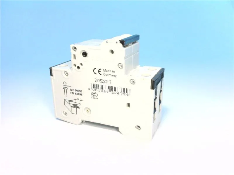 Siemens 5SY5232-7 — 2-Pole MCB (DIN Rail) (image 3)
