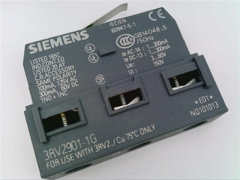 Siemens 3RV2901-1G — Motor Protection Circuit Breakers (MPCB) (image 4)