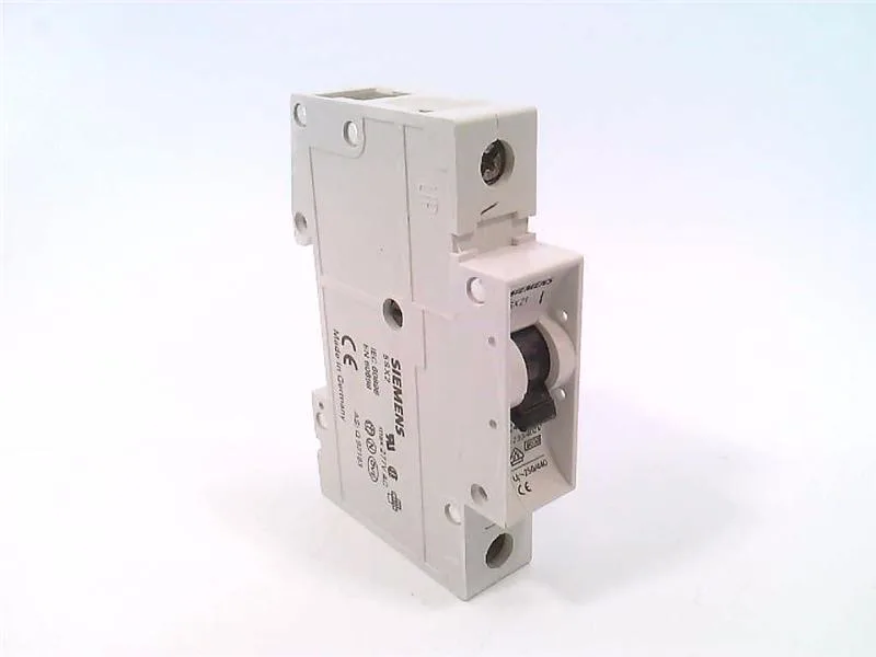 Siemens 5SX2140-7 — 1-Pole MCB (DIN Rail) (image 2)