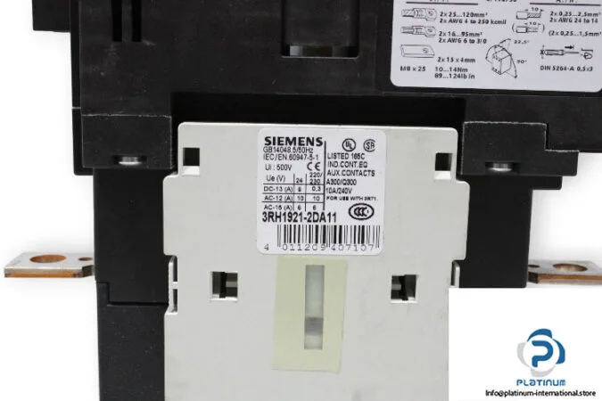 Siemens 3RT1456-2AP36 — Contactors (image 4)