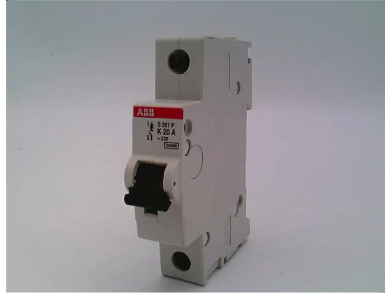 ABB S201P-K20 — 1-Pole MCB (DIN Rail) (image 4)