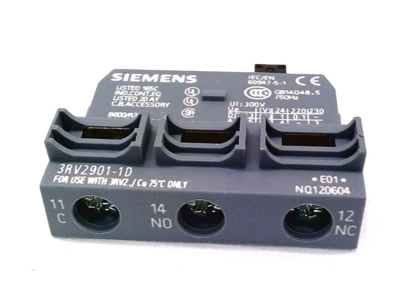Siemens 3RV2901-1D — Motor Protection Circuit Breakers (MPCB) (image 3)